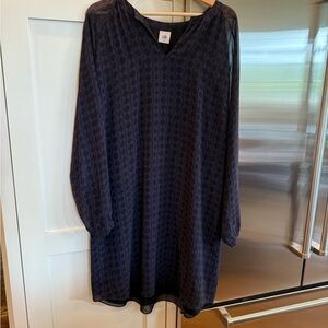 Cabi purple and black dress XL